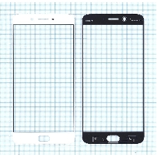 Защитное стекло для Oppo R9s Plus белый
