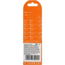 Кабель USB2.0 Hoco Type-C/Lightning, 2.4А, 27Вт, X115, 1м, белый, коробка