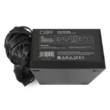 Блок питания CBR ATX 750W 80+ Bronze, DC-DC, APFC, 0.6mm, 24pin, 1*8-pin(4+4P), 1*6+2pin, 3*SATA, 4*IDE, 12cm fan, 1.2м кабель питания, черный [PSU-ATX750-12GM] BOX