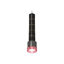 Светильник Ambrella Light XP8115015 DCH/PI черный хром/розовый GX53