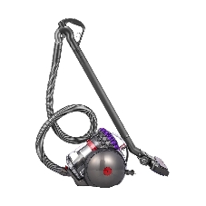Пылесос Dyson CY28 Parquet 2 серый/фиолетовый, 170/600 Вт, уборка сухая, пылесборник контейнер 1.5 л