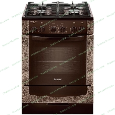 Плита газовая Gefest ПГ 6500-02 0114 коричневый, конфорок 4 шт, духовка 52 л, 60 см x 85 см x 60 см