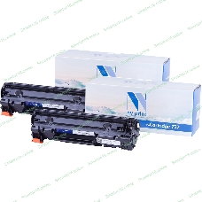 Картридж NVP совместимый NV-737-SET2 для Canon i-Sensys 210 211/ 212/ 212w/ 216/ 216n/ 217/ 217w/ 220/ 226/ 226dn/ 229/ 229dw/ 231/ 232w/ 237w/ 244dw/ 247dw/ 249dw (2400k) (2 шт)