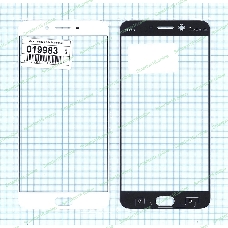 Защитное стекло для Oppo R9s Plus белый