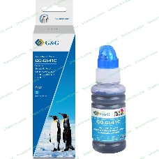Чернила G&G GG-GI-41C голубой 70мл для Canon PIXMA G1420/G1430/G2420/G2430/G2460/G3420