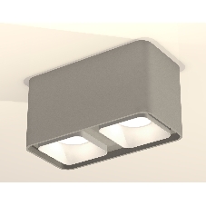 Светильник Ambrella Light XS7852001 SGR/SWH серый песок/белый песок MR16 GU5.3 (C7852, N7701)