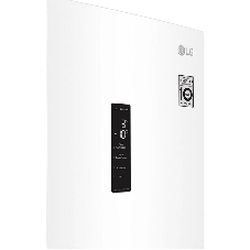 Холодильник LG GA-B509CQSL белый двухкамерный 277/107л морозилка снизу, No Frost