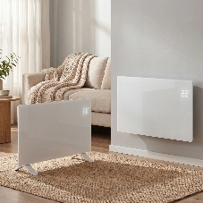 Конвектор электрический Denzel OptiPrime-2000 белый, 2000 Вт, 25 м2, термостат, дисплей, WiFi