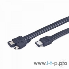 Кабель Gembird Кабель питания и интерфейсный Y-кабель eSATAp - eSATA/Mini USB, 1м, пакет(CC-ESATAP-ESATA-USB5P-1M)