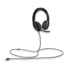 Гарнитура Logitech USB Headset H540 чёрный, проводная, USB