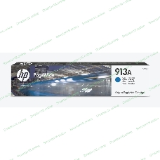 Картридж струйный HP 913A F6T77AE голубой для HP PW 352dw/377dw/Pro 477dw/452dw 3000 стр.