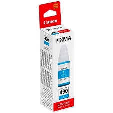 Чернила Canon GI-490C 0664C001 голубой (70 мл) для Canon Pixma G1400/2400/3400