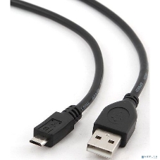Кабель Filum USB 2.0 Pro, 1 м., черный, 2A, разъемы: USB A male- USB micro B male, пакет. (FL-CPro-U2-AM-microBM-1M)