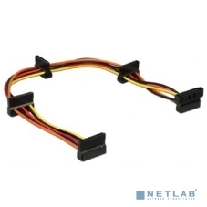 Кабель Cablexpert Кабеля питания SATA, 4x15pin(M)/15pin(F), 40 см (CC-SATAMF-03)