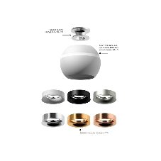 Корпус светильника C1101 SWH белый песок D100*H80mm MR16 GU5.3 LED 3W 4200K