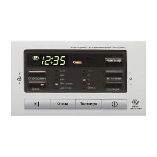 Стиральная машина LG F1296TD4 серебристый, загрузка фронтальная 8 кг, 1200 об/мин, класс: А