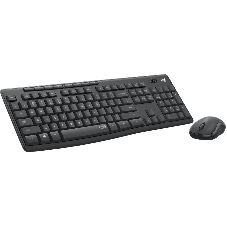 Комплект клавиатура+мышь Logitech MK295 беспроводной, USB, чёрный