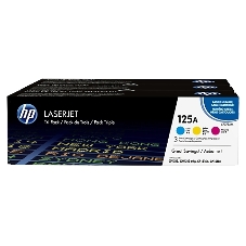 Картридж лазерный комплект HP CF373AM голубой/пурпурный/желтый для CLJ CP1215/1515 3 х 1400 стр.