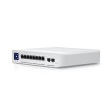 Коммутатор PoE в стойку Ubiquiti UniFi Switch Enterprise 8 PoE USW-Enterprise-8-PoE 8х 2.5G RJ45, 2х 10G SFP+, раздача 120 Вт