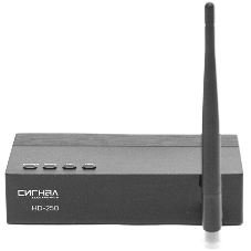 Ресивер DVB-T2 Сигнал Эфир HD-250 черный