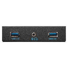Планка USB на переднюю панель ExeGate U3H-627S, 3,5