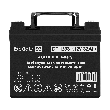 Аккумуляторная батарея ExeGate DT 1233 (12V 33Ah, под болт М6)