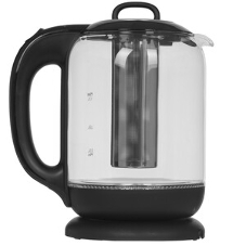 Чайник электрический BQ KT1701G черный, 2200 Вт, 1.7 л