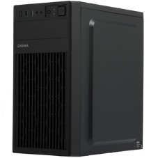Компьютерный корпус Digma DCC-MN302 черный без БП mATX 1x80мм 2x120мм 1xUSB2.0 1xUSB3.0 audio