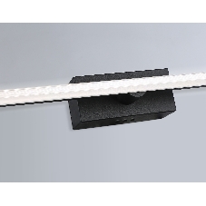 Настенный светодиодный светильник Ambrella light FL6112 BK черный 9W 3000K-6400K 410*40*80