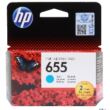Картридж струйный HP 655 CZ110AE голубой для HP DJ IA 3525/4615/4625/5525/6525 (600 стр.)