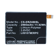 Аккумулятор CameronSino CS-ERZ400SL LIS1579ERPC (AGPB015-A001) для Sony Xperia Z3+ Dual E6533 3.8V, 2900mAh