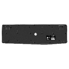 Клавиатура проводная ExeGate EX298364RUS Smart K120 (USB, полноразмерная, влагозащищенная, 104кл., Enter большой, длина кабеля 1,6м, черная, RTL)