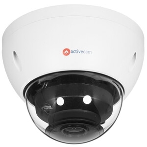 Купольная вандалозащищенная IP-камера 8Мп AC-D3183WDZIR5 - объектив 2.7-12мм с мотор-зумом и автофокусом, механический ИК-фильтр, двусторонний аудиоканал, ИК-подсветка, питание PoE/12В. Real WDR (120dB). Слот microSD (архив до 128Гб).