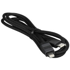 Кабель USB2.0 Hoco Type-C/Lightning, 2.4А, 27Вт,с дисплеем, X118, 1м, черный, коробка
