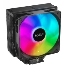 Кулер PCCooler Paladin EX400 ARGB черный 120мм алюминий+медь 1800rpm 28,6db 180W 157мм