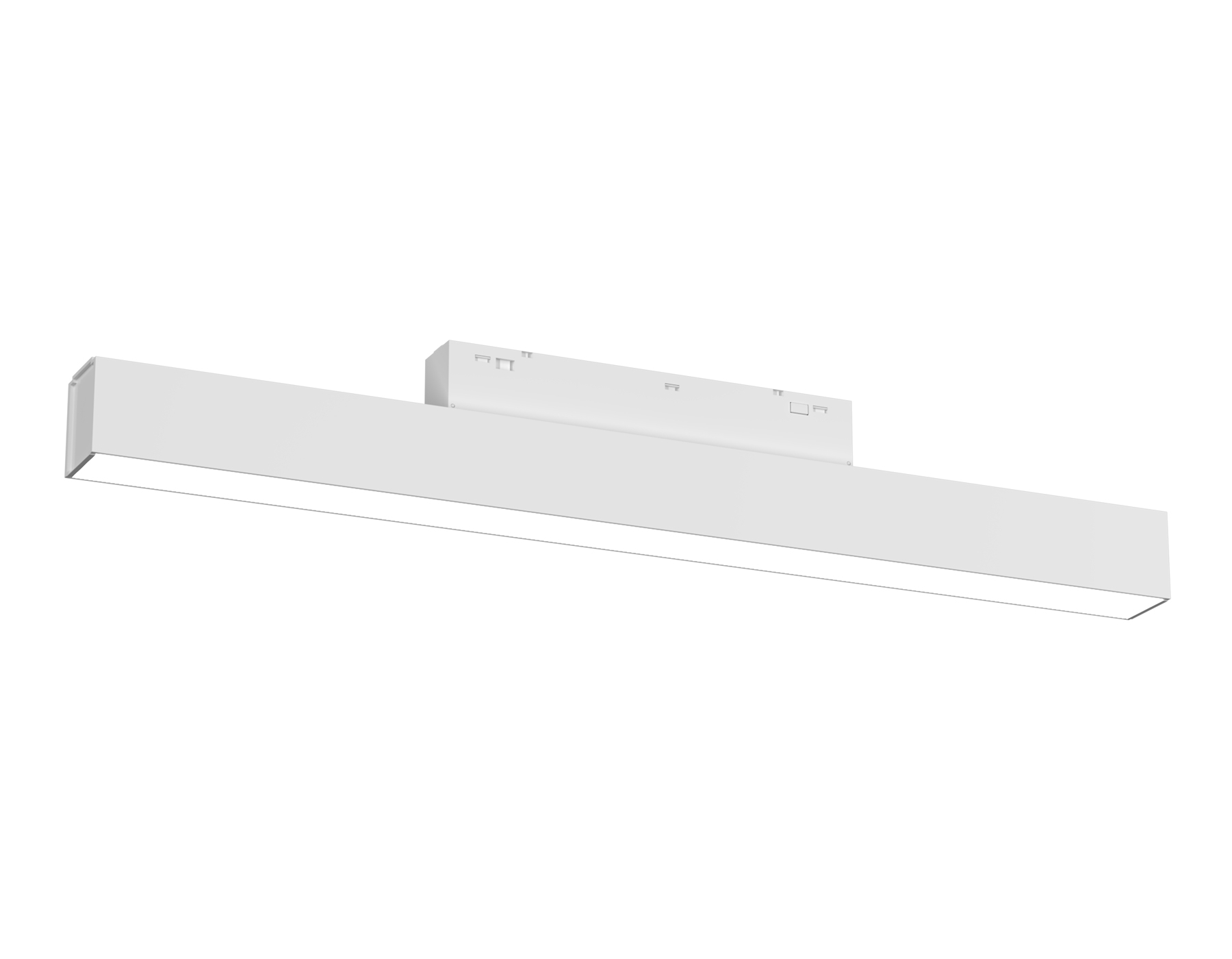 Трековый линейный светильник Ambrella light GL4450 WH белый IP20 10W 3CCT 3000-6000K SMART 48V 120° 304*22*45
