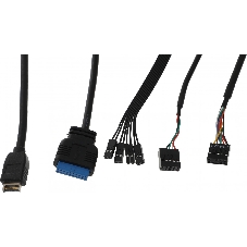 Компьютерный корпус Bloody BD-CC103 белый без БП mATX 7x120мм 1xUSB 2.0 1xUSB 3.0 audio bott PSU