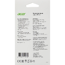 Мышь проводная Acer OMW401 белый, 2000 dpi, USB, кнопки - 4