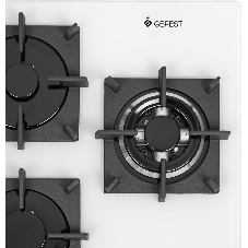 Газовая варочная поверхность Gefest ПВГ 2100-01 K32, 3 конфорки, закаленное стекло, 6000 Вт