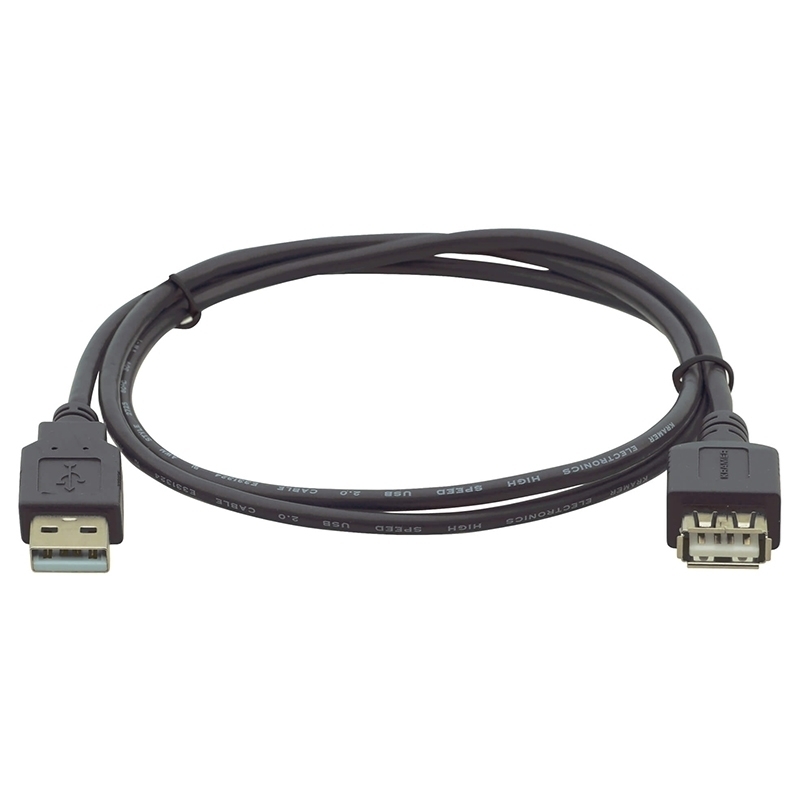 Кабель Kramer Electronics [C-USB/AAE-15] USB-A 2.0 вилка-розетка, 4,6 м
