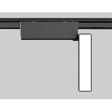 Светильник трековый светодиодный GV1479 BK черный IP20 5W 4200K 48V 122*26*80