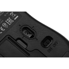 Мышь беспроводная Acer OMR303 черный, 1600 dpi, радиоканал, USB, кнопки - 6