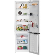 Холодильник Beko B3R0CNK402HW белый двухкамерный 257/100л морозилка снизу, No Frost