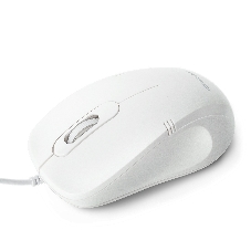 Мышь проводная Crown CMM-502 белый, 1000 dpi, USB, кнопки - 3