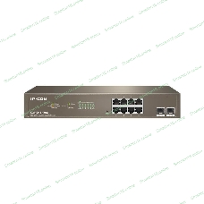 Коммутатор 8GE/2SFP POE MANAGED G3310P-8-150W IP-COM