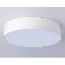 Потолочный светодиодный светильник Ambrella light FV5524 WH белый LED 35W 4200K D300*58 (Без ПДУ)