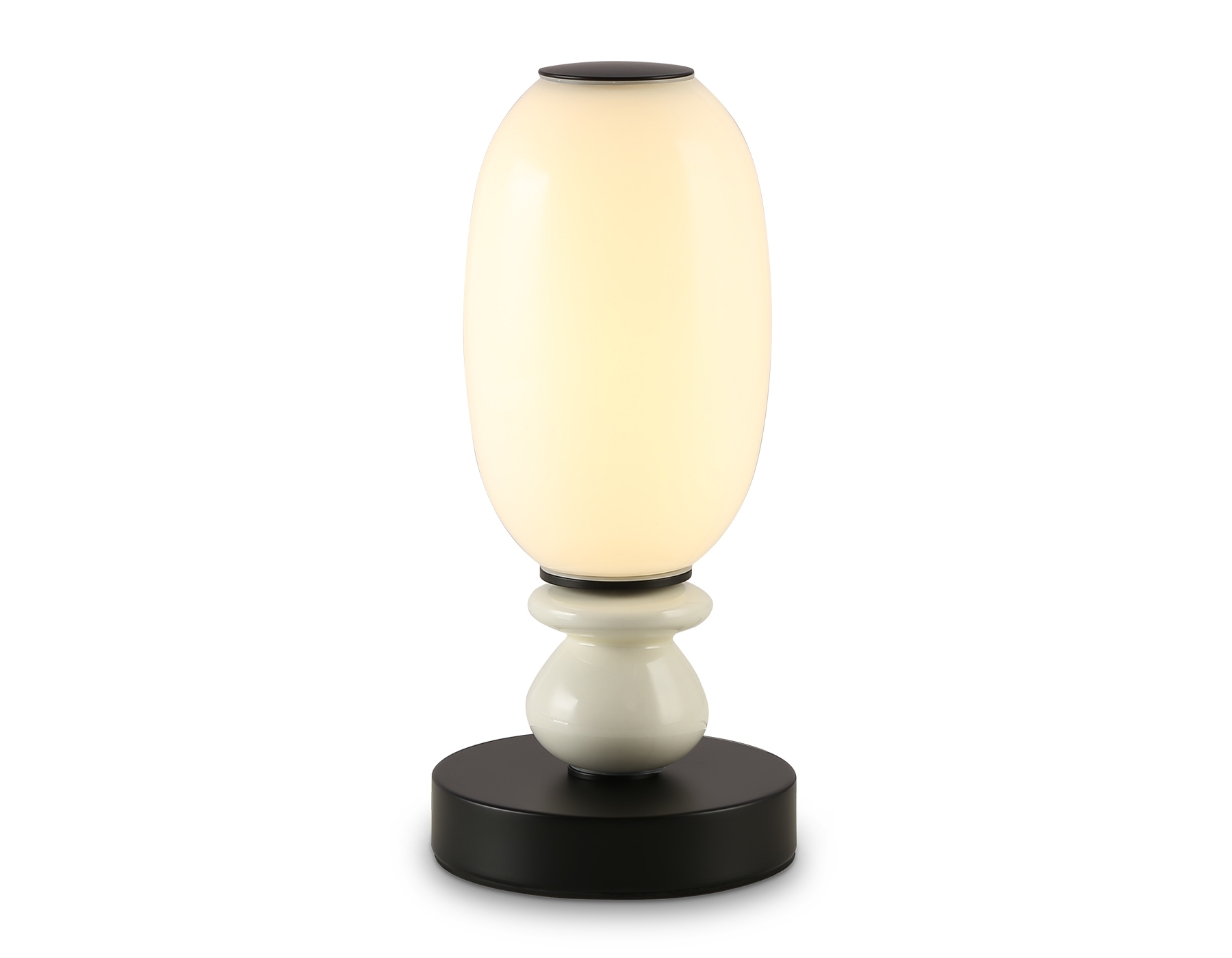 Светильник Ambrella light LH53154 BK/WH черный/белый 6W 3000K D120*260
