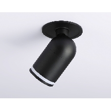 Светильник Ambrella light TA1273 SBK/FR черный песок/белый матовый MR16 GU5.3 D55*136