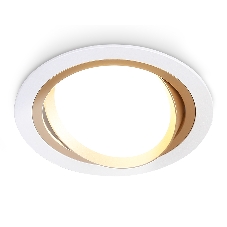 Светильник Ambrella light TN51912 WH/GD белый/золото GX53 max 12W D115*23
