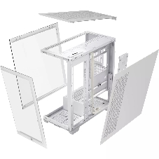 Корпус без блока питания/ Case Corsair 3500X, Midi-Tower, TG, no fan, 2xUSB-A 3.2, 1xUSB 3.2 Type-C, E-ATX, ATX, mATX, mITX White